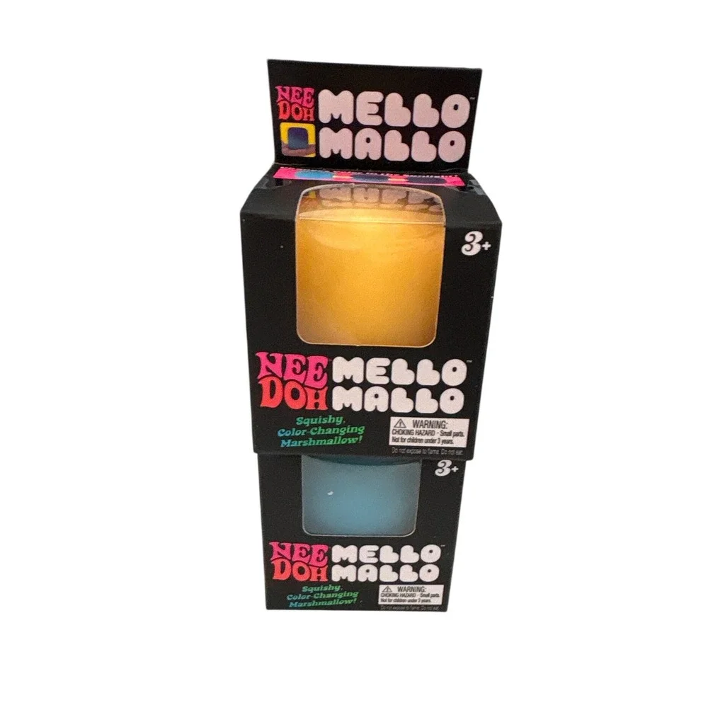 Schylling NeeDoh Mello Mallo Color Changing Squishy Fidget Toy Set 2pk 26058HY